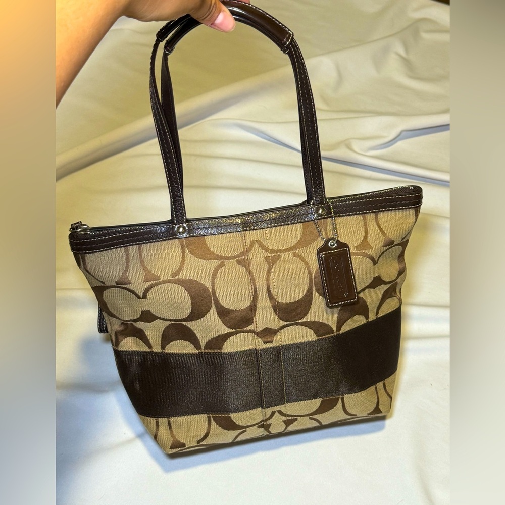 Vintage Y2K coach tote shoulder bag